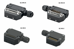 Conectores eléctricos para placas de cambio rápido QC.M.E
